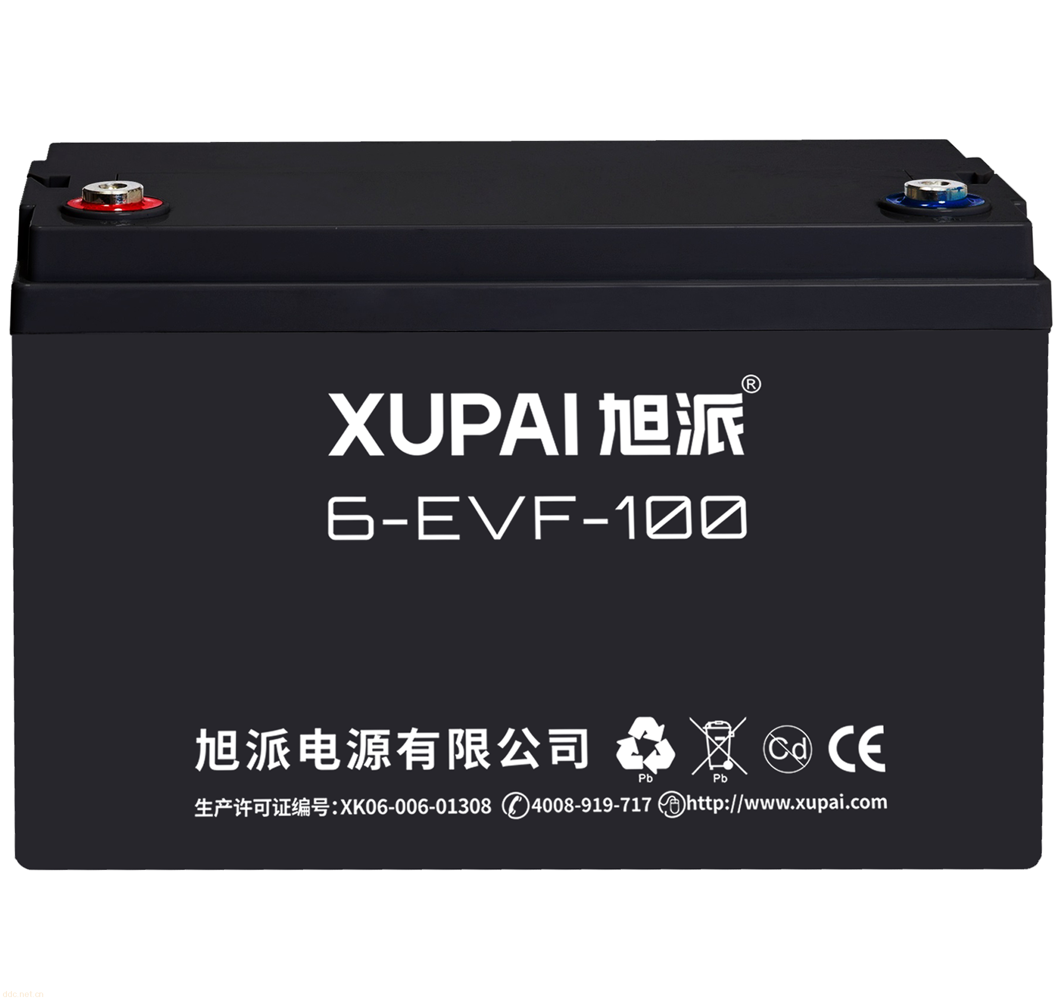 旭派6-evf100道路车电池电池