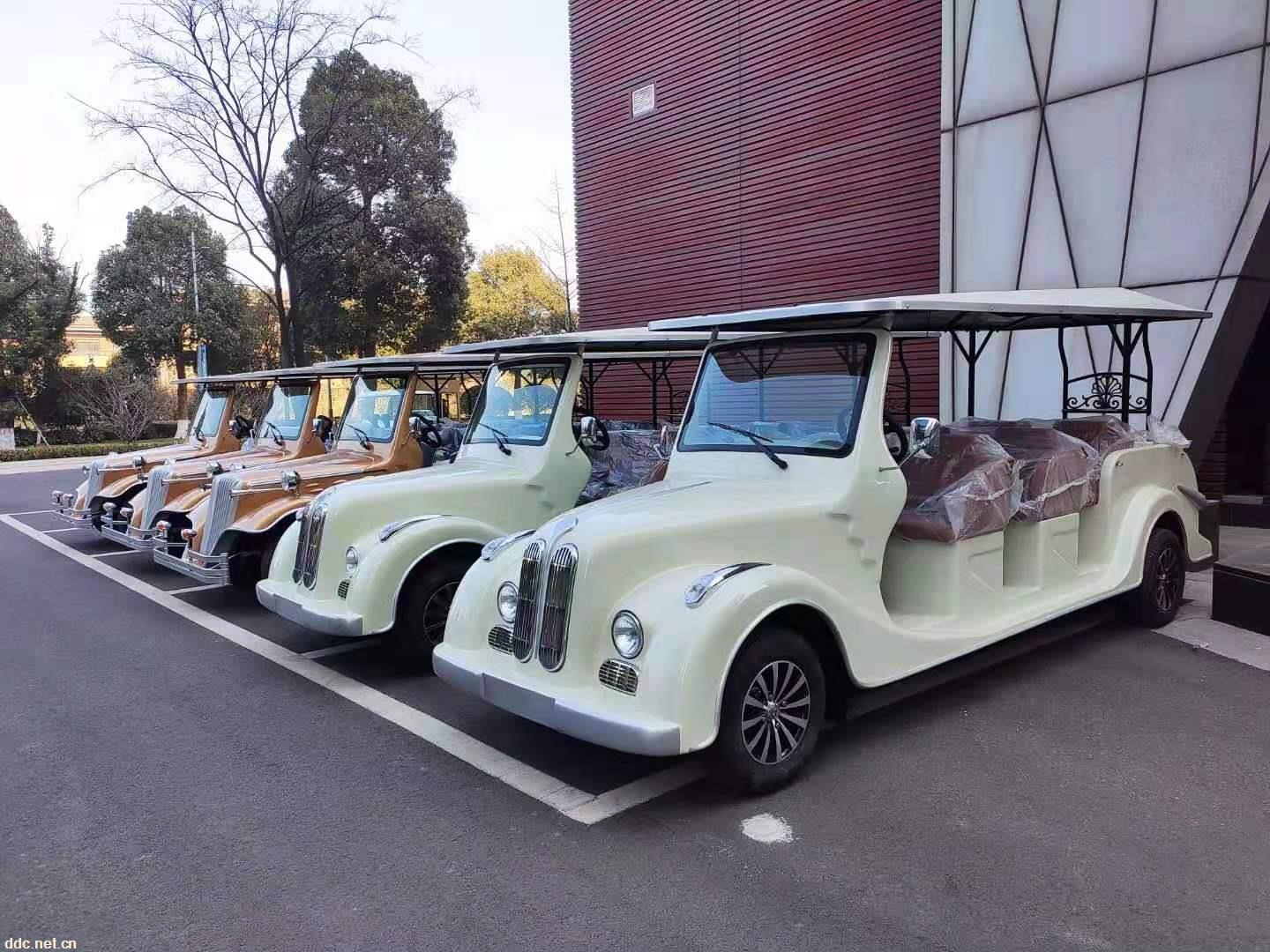 利凯八座电瓶老爷车新款房地产接送车