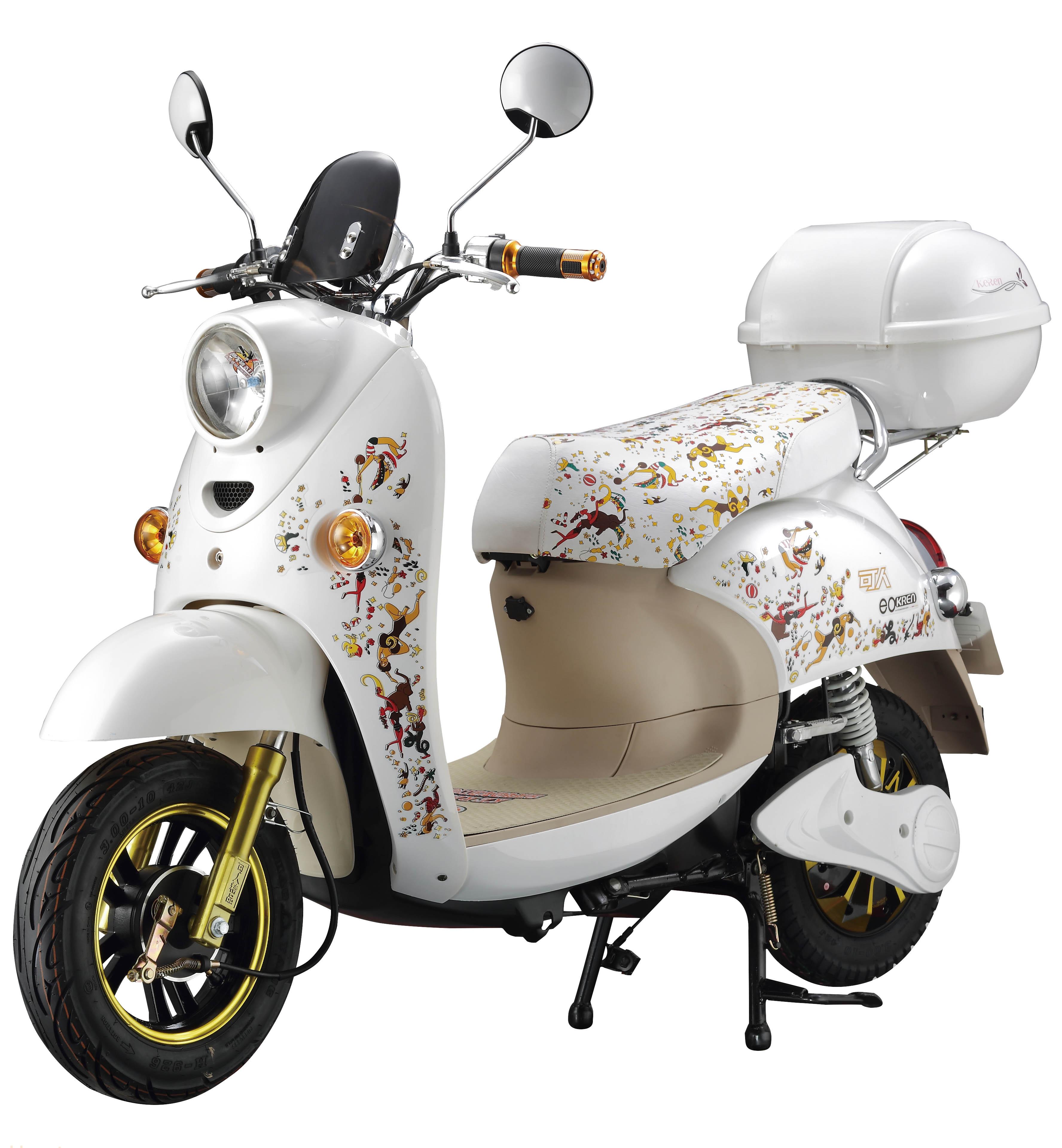 可人电动摩托车普通版瑰王