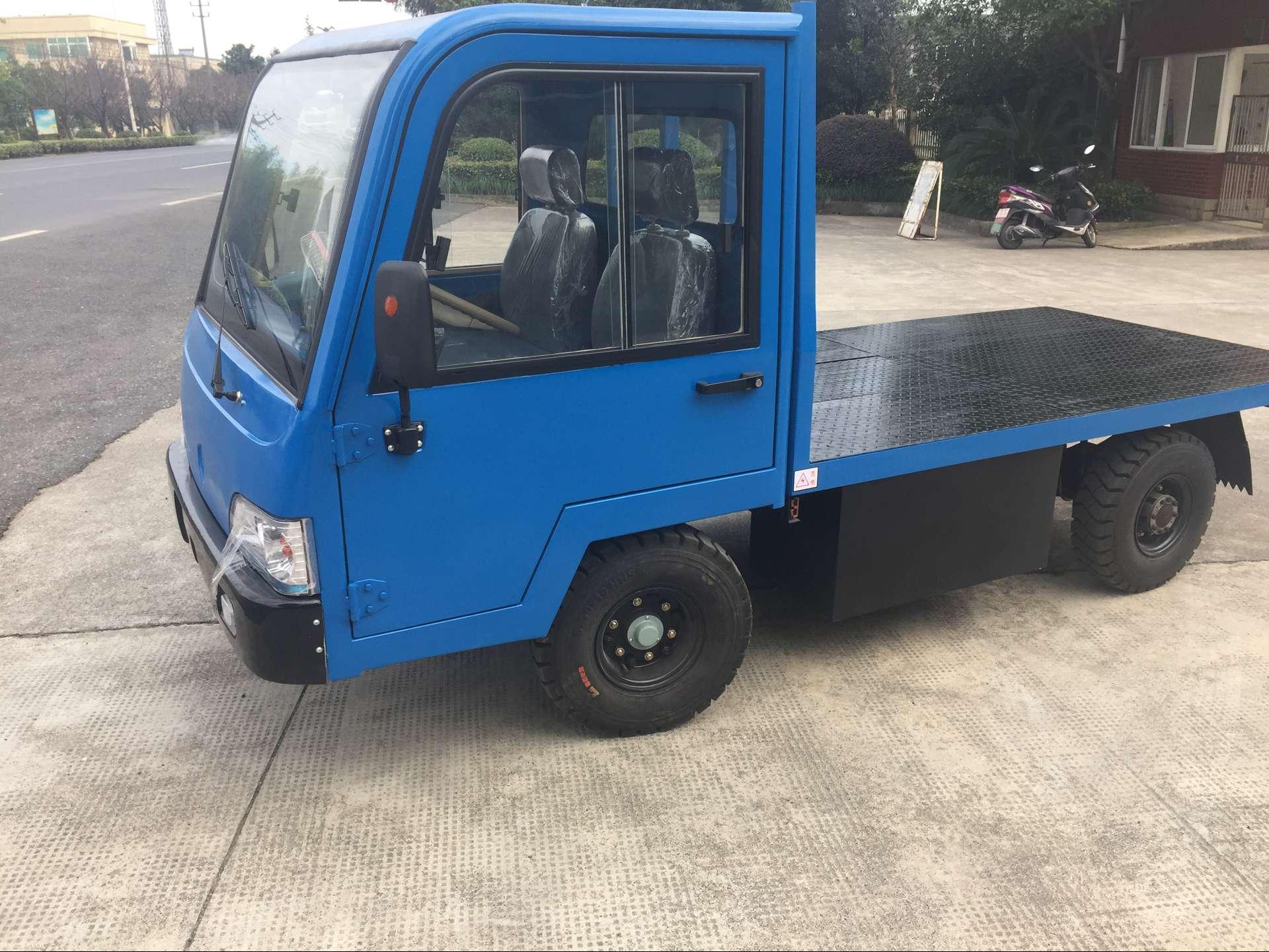 三吨电动平板车