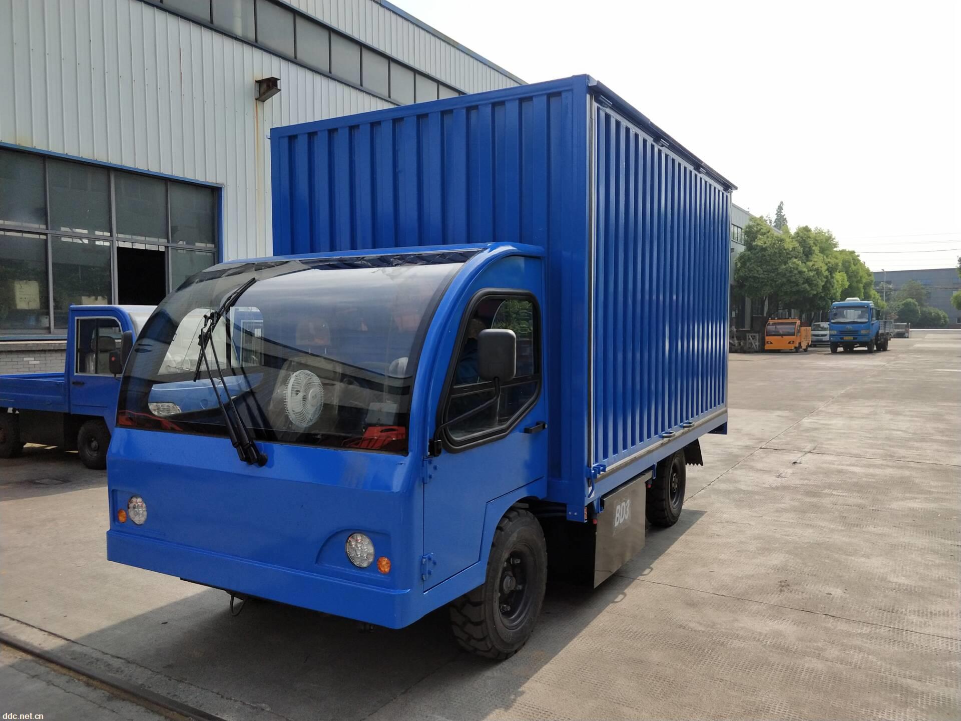 电动厢式货车3吨箱货车