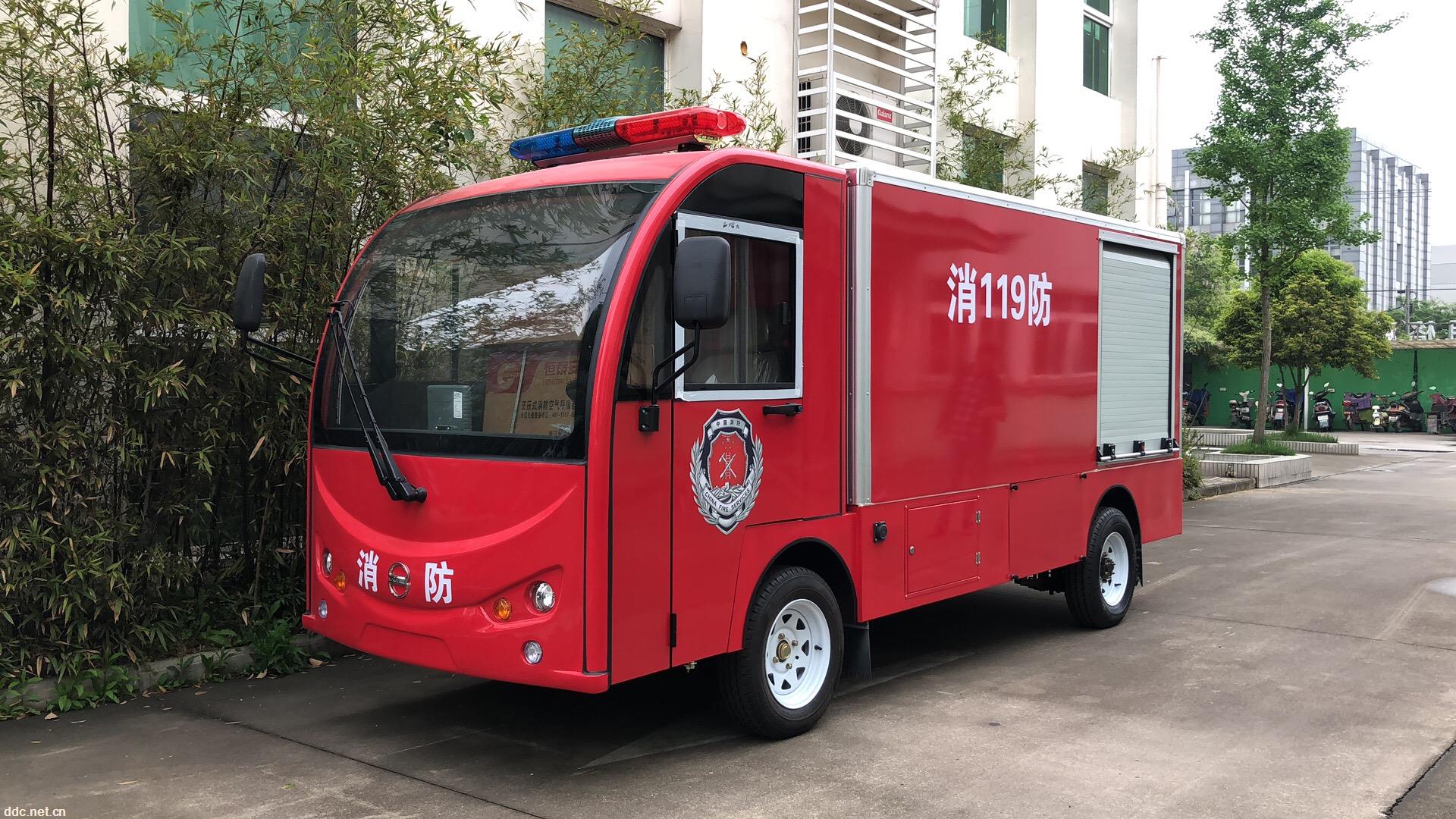 2吨带水箱电动消防车苏州厂家微型电动消防车