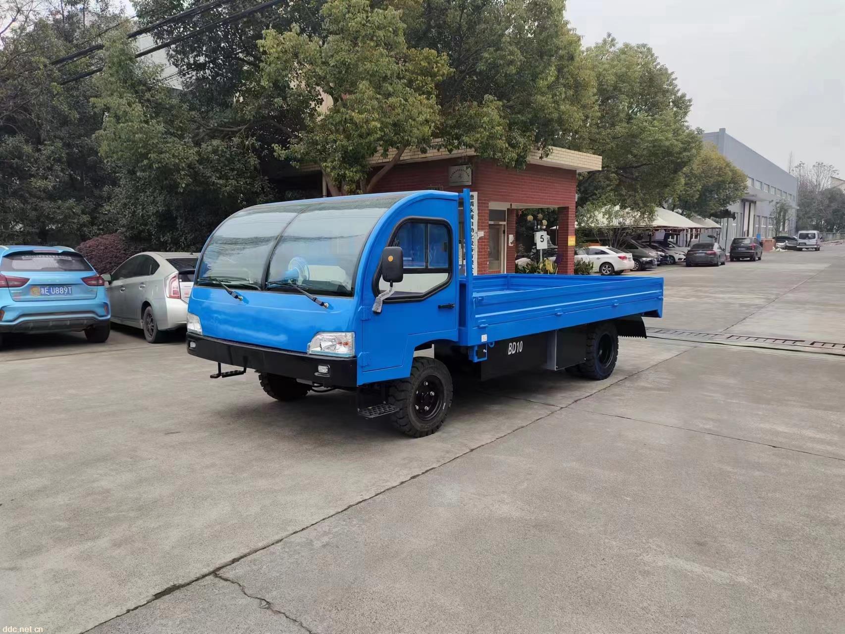 场内电动平板车,载重10吨电动货车