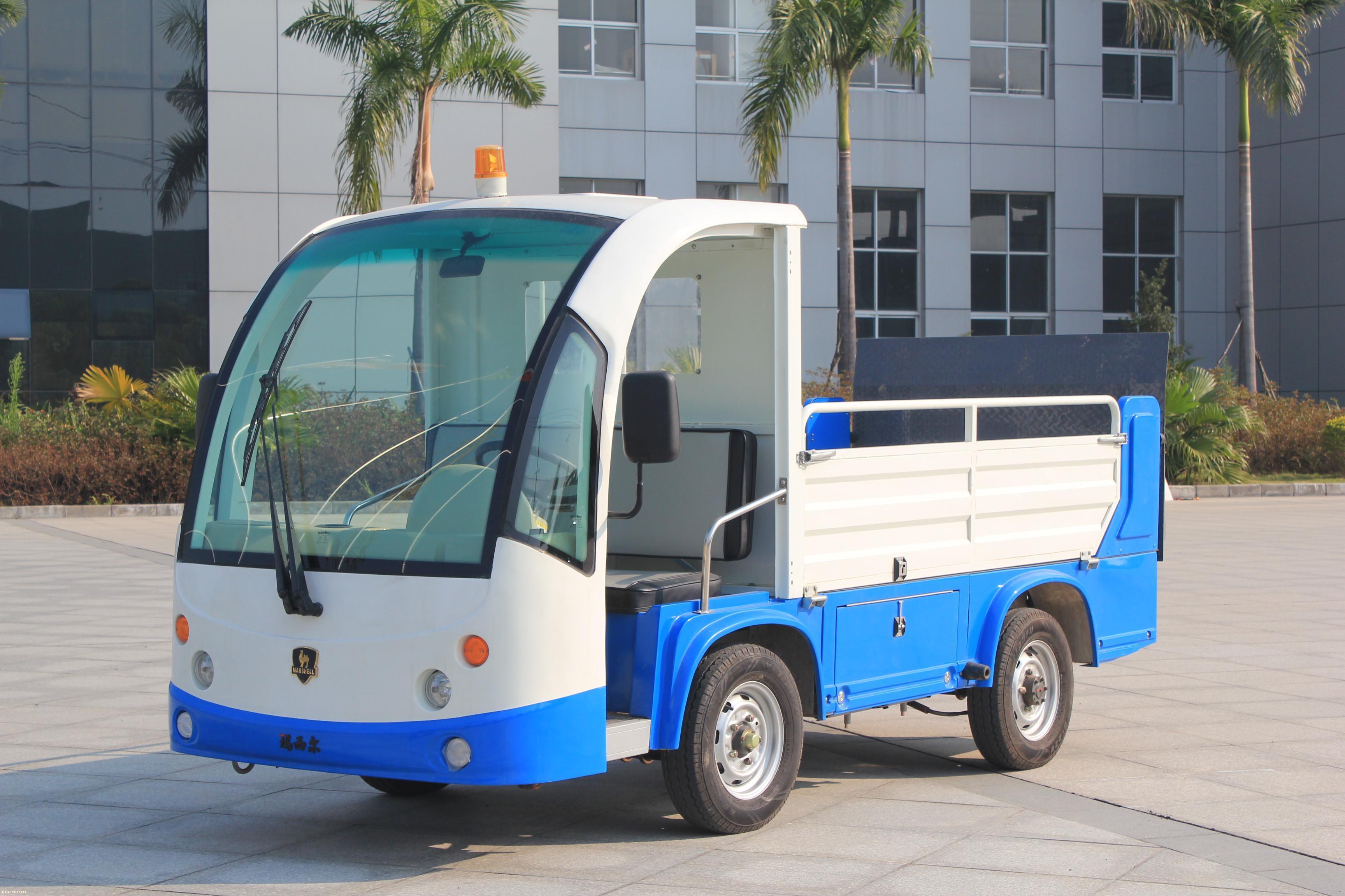 四轮电动六桶驳运车