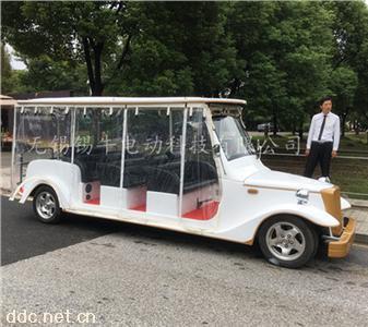 无锡电动看房观光车遮雨卷帘定制