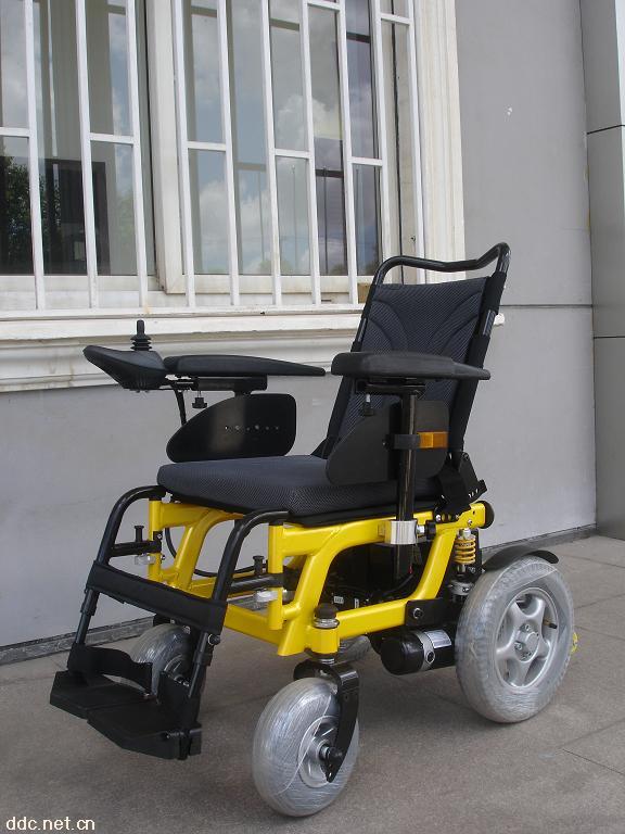 威之群1018黄色车架进口电动轮椅_北京福源商贸有限公司