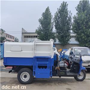 小型電動環衛掛桶式垃圾車
