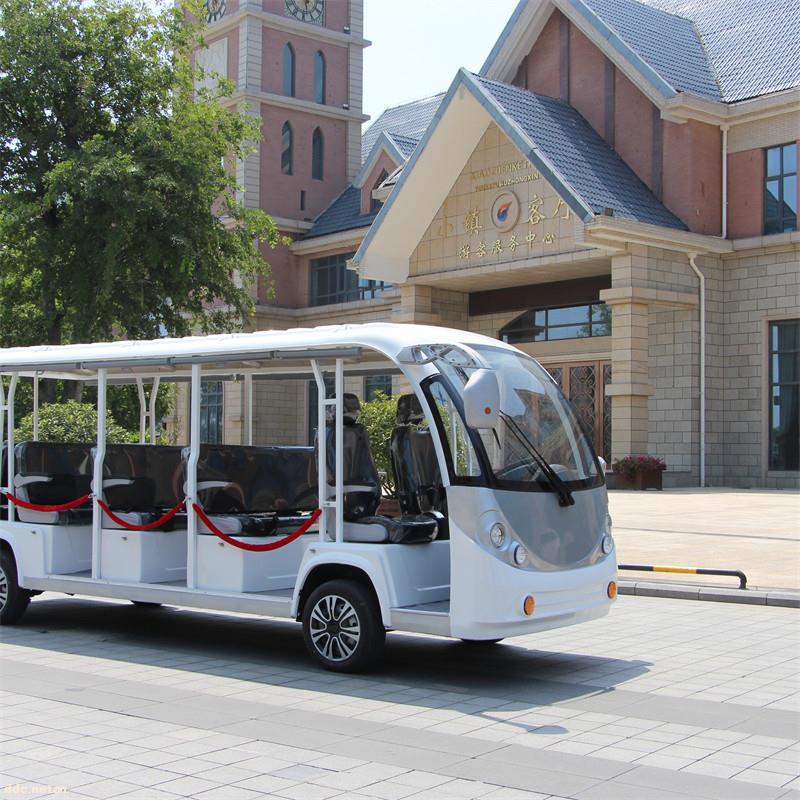 凯驰电动观光车 五星级旅游景区接送游客用