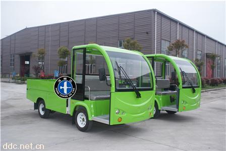 綠色鴻暢達電動觀光車新款