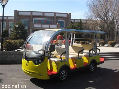明菱S8+3觀光車電動高爾夫觀光車