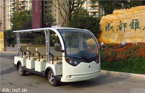 明菱17人旅游觀光車電動觀光車