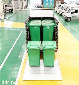 延龍牌純電動密閉式桶裝垃圾車