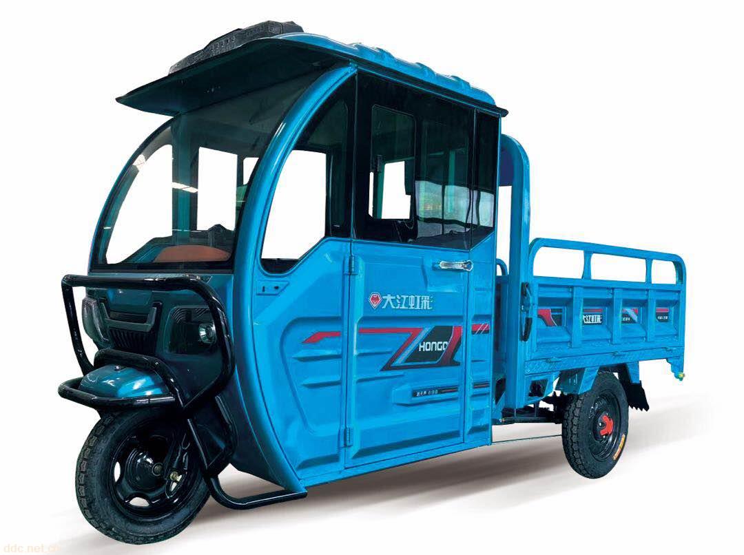 大江虹彩战斧单排16米电动三轮车