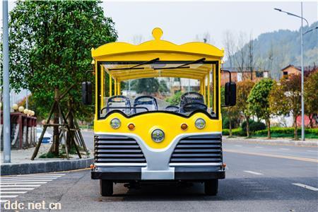 景區14人座特色電動觀光車 觀光電瓶車 旅游觀光車 