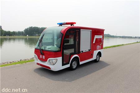 電動消防車-加門